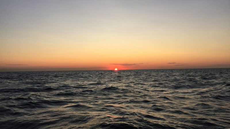 Sunset cruise nieuwpoort
